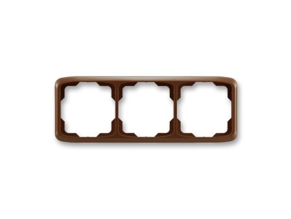 Rámeček 3-násobný hnědý TANGO