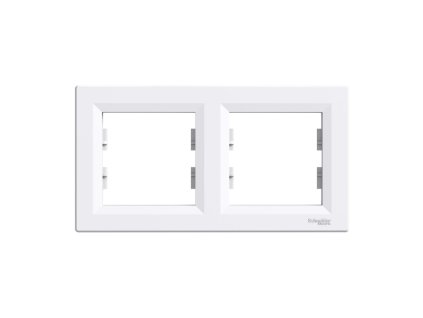 Rámeček 2-násobný bílý ASFORA