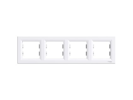 Rámeček 4-násobný bílý ASFORA
