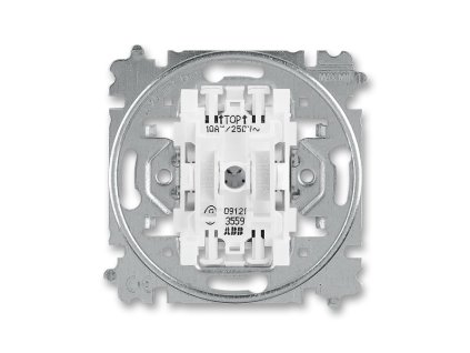 Strojek č. 1/0+1/0 bezšroubový žaluziový s blokováním ABB