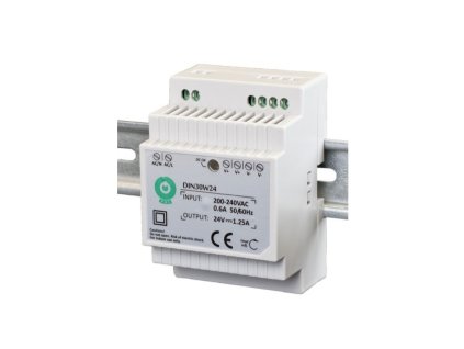 Trafo pro LED DIN30W12 na DIN lištu