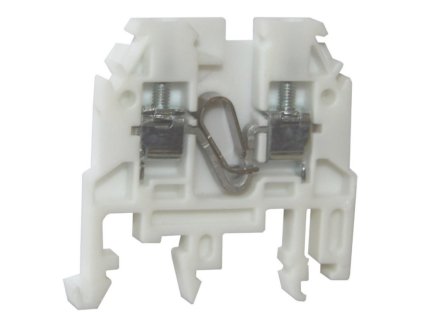 svorka řadová RSA 2,5A bílá