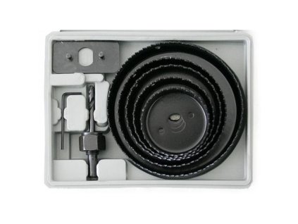 Pily vykružovací 64-127mm sada 8ks