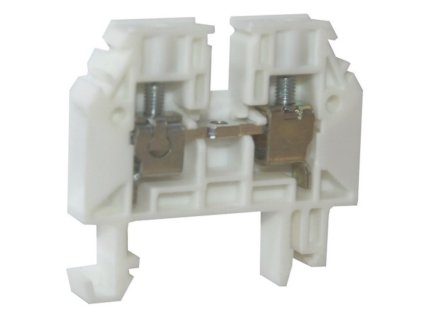 svorka řadová RSA 6A bílá