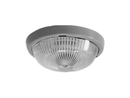 Svítidlo ALFA šedá E27/100W