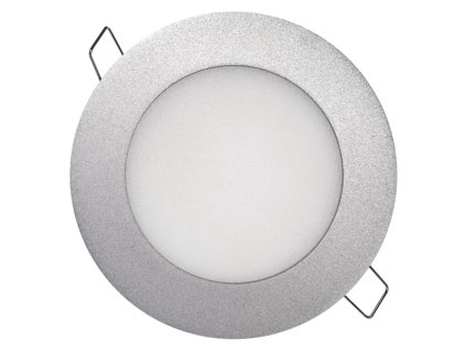 LED panel ZD1222 6W/4000K vestavný kruh stříbrný vč. PHE