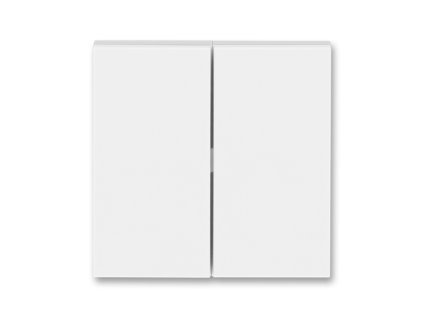 Klapka půlená bílá/ledová bílá LEVIT