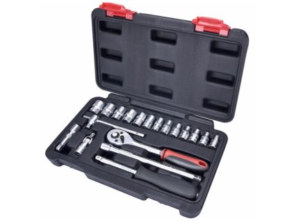 Hlavice nástrčné 1/4" sada 19 dílů EXTOL PREMIUM