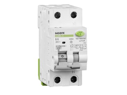 proudový chránič s nadproudovou ochranou B16/1P/30mA 6kA