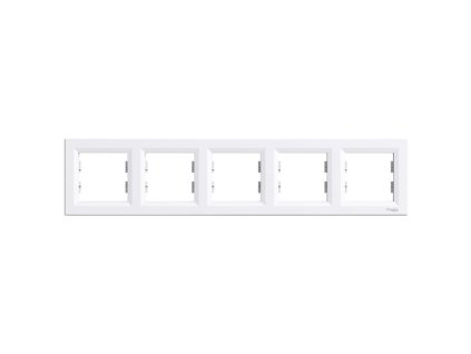 Rámeček 5-násobný bílý ASFORA