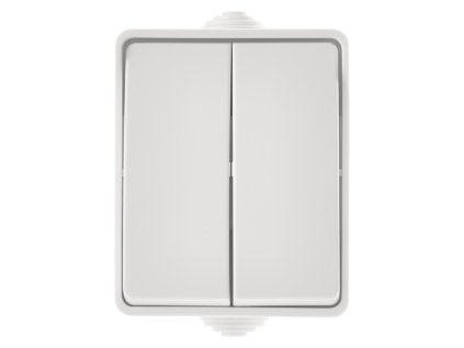 Vypínač č. 5 nástěnný IP54 bílý EMOS