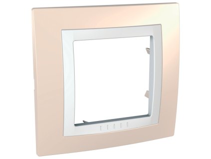 Rámeček 1-násobný cream/polar UNICA BASIC