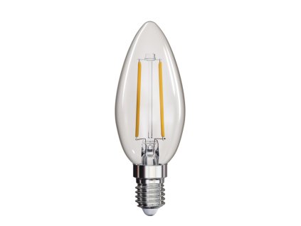 LED žárovka Filament svíčka E14/2W/4100K vč. PHE