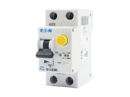 proudový chránič s nadproudovou ochranou PFL6-10/1N/B/003 EATON AC