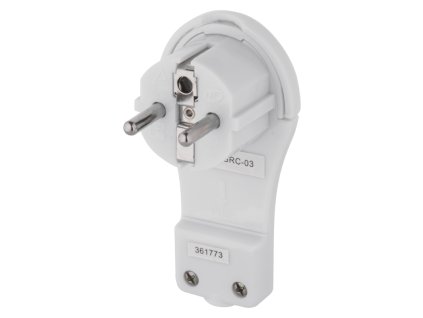 Vidlice P0066 tenká úhlová bílá