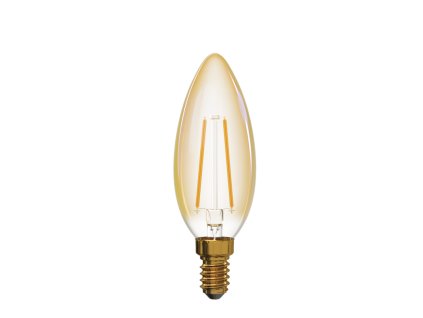 LED žárovka Vintage svíčka E14/2W/2200K vč. PHE