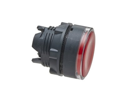 Ovládací hlavice ZB5AW343 stiskací prosvětlená červená