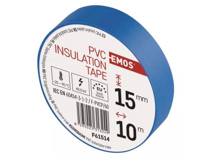 Izolační páska 15mm/10m modrá EMOS