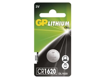Baterie lithiová knoflíková CR1620 GP
