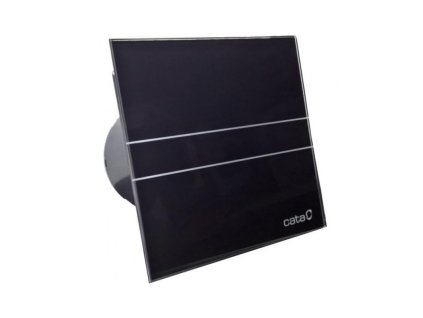 Ventilátor E-100 GB 8W černé sklo CATA