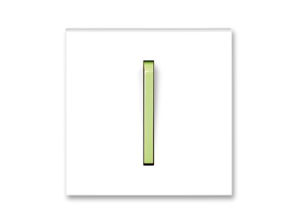 Klapka celá bílá/ledová zelená NEO