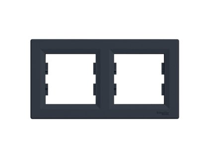 Rámeček 2-násobný antracit ASFORA