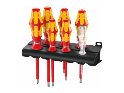 Šroubováky elektrikářské, zkoušečka sada 7ks Wera