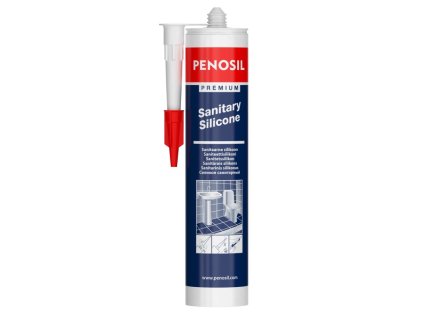 Silikon sanitární bílý 310ml PENOSIL Premium