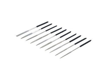 Pilníky diamantové sada 10ks BGS