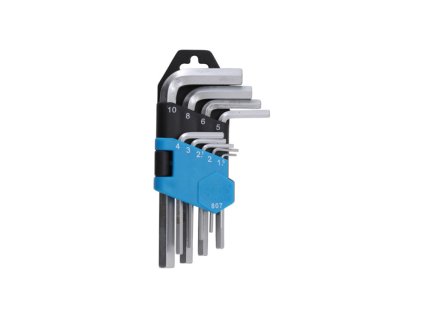 Klíče INBUS 1,5-10mm krátké sada 9ks BGS