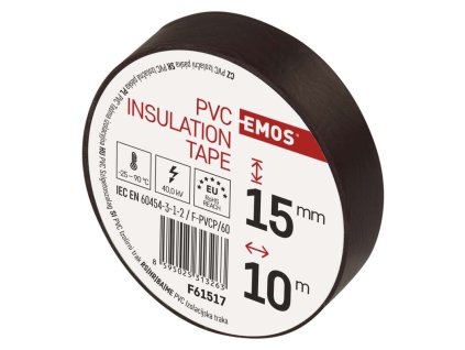 Izolační páska 15mm/10m hnědá EMOS