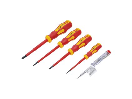 Sada elektrikářských šroubováků VDE 5ks BGS