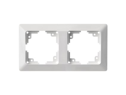Rámeček 2-násobný bílý EMOS