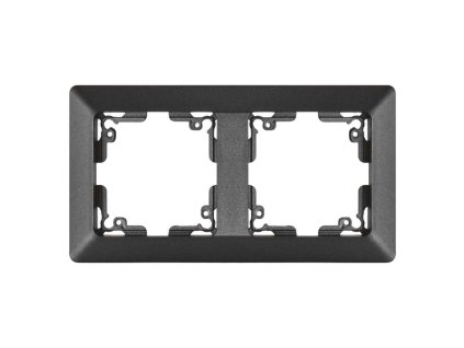 Rámeček 2-násobný antracit EMOS