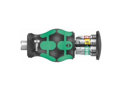 Šroubovák Kompakt Stubby 1 se zásobníkem Wera