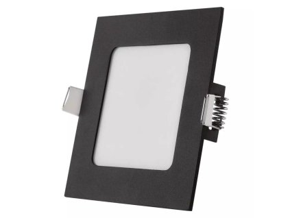 LED vestavné svítidlo NEXXO čtverec 7W černé se změnou CCT