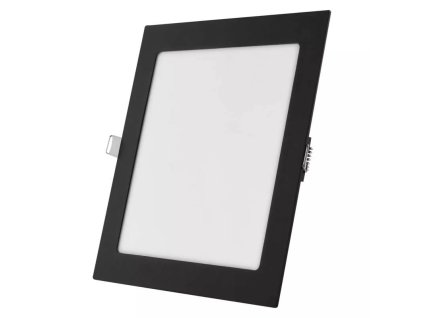 LED vestavné svítidlo NEXXO čtverec 18W černé se změnou CCT
