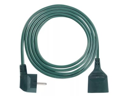 Prodlužovací kabel P0112Z 1 zásuvka 2m zelený