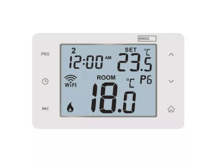 Termostat pokojový GoSmart P56201 5-35°C s Wi-Fi EMOS
