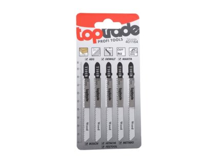List pilový pro přímočarou pilu T101B sada 5ks TOPTRADE