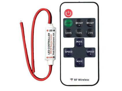 ovladač pro LED pásky RF 12V/6A