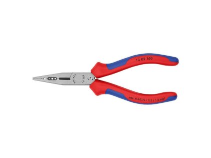 Kleště elektrikářské pro uchopení, odizolování a stříhání 160mm KNIPEX