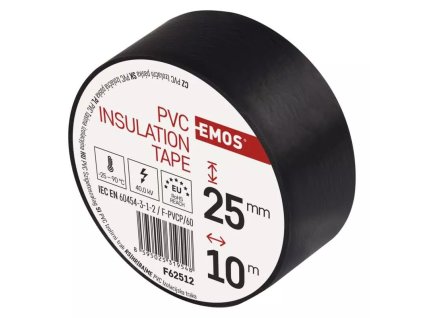 Izolační páska 25mm/10m černá EMOS