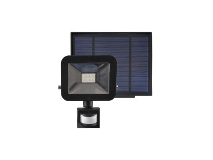LED reflektor ALBA 10W/6500K se solárním panelem LED-POL