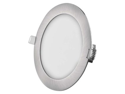 LED vestavné svítidlo NEXXO kruh 12,5W stříbrné se změnou CCT