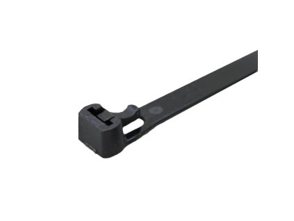 pásek vázací 200x7,6 rozebíratelný černý