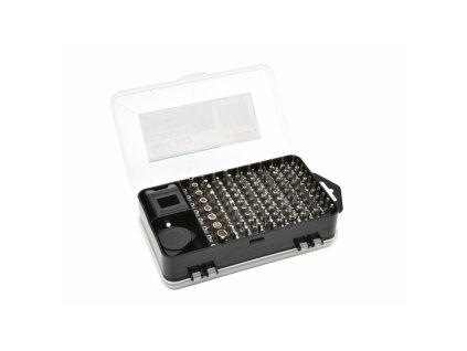 Sada bitů a nástrojů pro přesnou práci 110ks GEKO