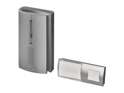 Zvonek bezdrátový P5763 120m 3xAA stříbrný EMOS