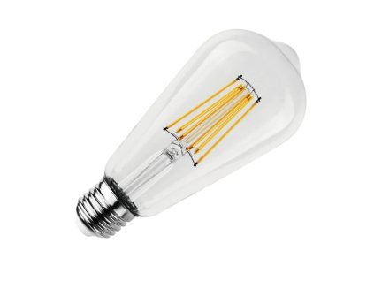 LED žárovka filament ST64 E27/12W/4000K NEDES