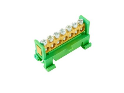 můstek propojovací 7x16mm2 PE7 zelený